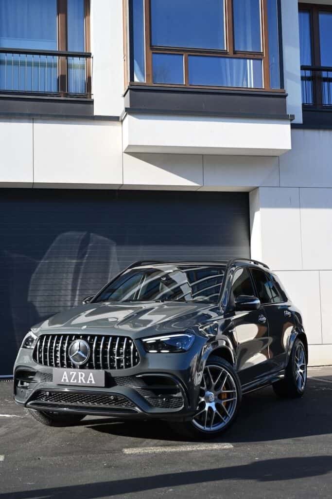 Mercedes-Benz AMG GLE 63S — przód z boku, zbliżenie